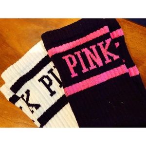 VS PINK Knee high tube socks 🧦